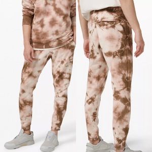 lululemon athletica Brown Tie-Dye Sweatpants
